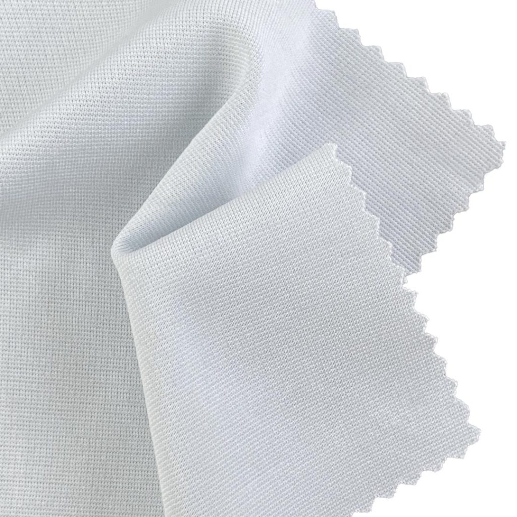 220gsm (7.8 oz) 72% Cotton 23% Polyester 5% Spandex Ponti Roma Smooth Hand Feel Fabric Streetwear T-shirt 7694#-220G