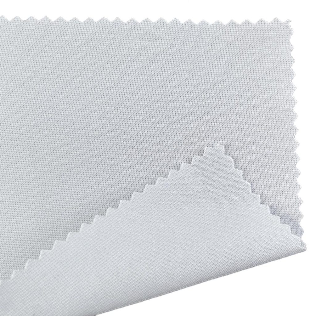 220gsm (7.8 oz) 72% Cotton 23% Polyester 5% Spandex Ponti Roma Smooth Hand Feel Fabric Streetwear T-shirt 7694#-220G