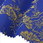 50% Polyester 50% Viscose Brocade Ripstop Crisp Hand Feel Fabric Wedding Dress Evening Gown Curtain 78#