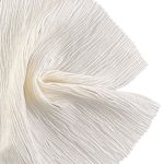 90gsm (3.2 oz) 12% Polyamide 88% Viscose Plisse Crinkled Textured Hand Feel Fabric Dress Skirt 805-2#