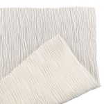 90gsm (3.2 oz) 12% Polyamide 88% Viscose Plisse Crinkled Textured Hand Feel Fabric Dress Skirt 805-2#