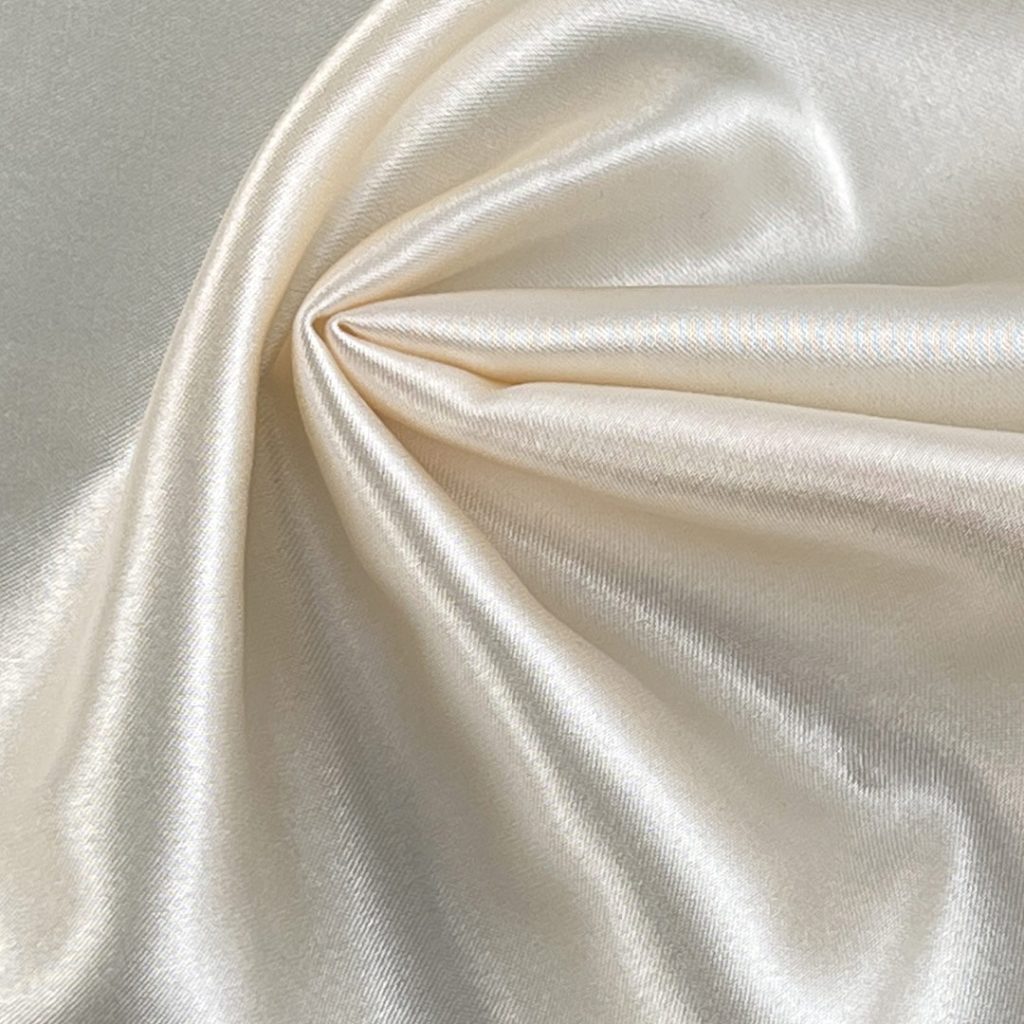 200gsm (7.1 oz) 92% Polyester 8% Spandex Satin Glossy Soft Hand Feel Fabric Evening Gown Costume Dress Blouse 8073#