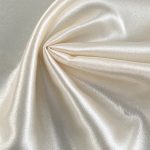 200gsm (7.1 oz) 92% Polyester 8% Spandex Satin Glossy Soft Hand Feel Fabric Evening Gown Costume Dress Blouse 8073#