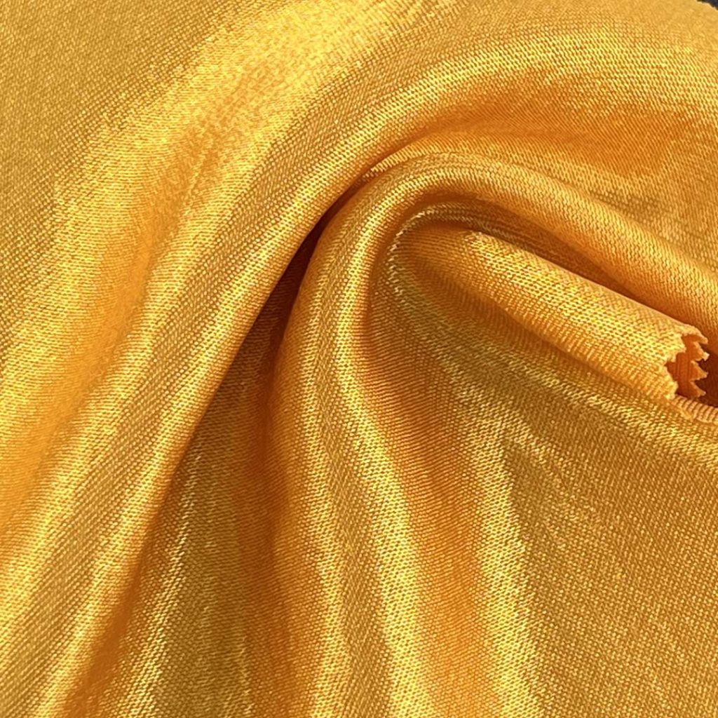 250gsm (8.8 oz) 100% Polyester Satin Glossy Smooth Hand Feel Fabric Dress Blouse A2085