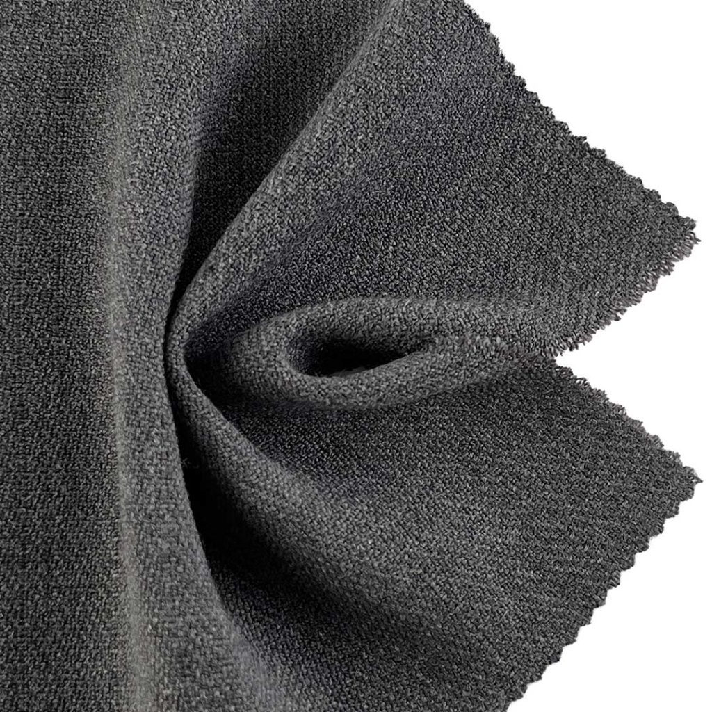 130gsm (4.6 oz) 50% Polyester 10% Wool 12% Acrylic 5% Lyocell 2% Acetate 20% Viscose 1% Spandex Heather Soft Hand Feel Fabric Suit Coat Blazer A2119