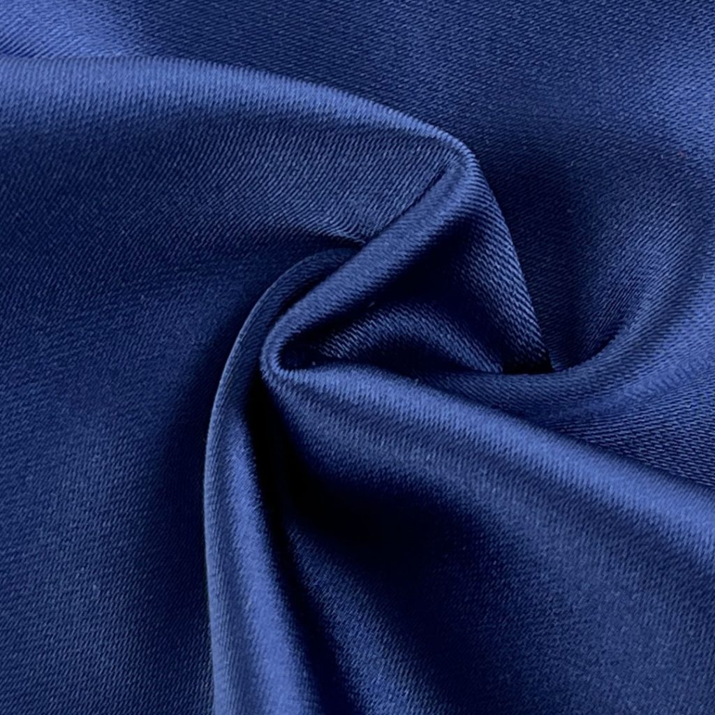 250gsm (8.8 oz) 97% Polyester 3% Spandex Satin Glossy Smooth Hand Feel Fabric Dress Costume A2162