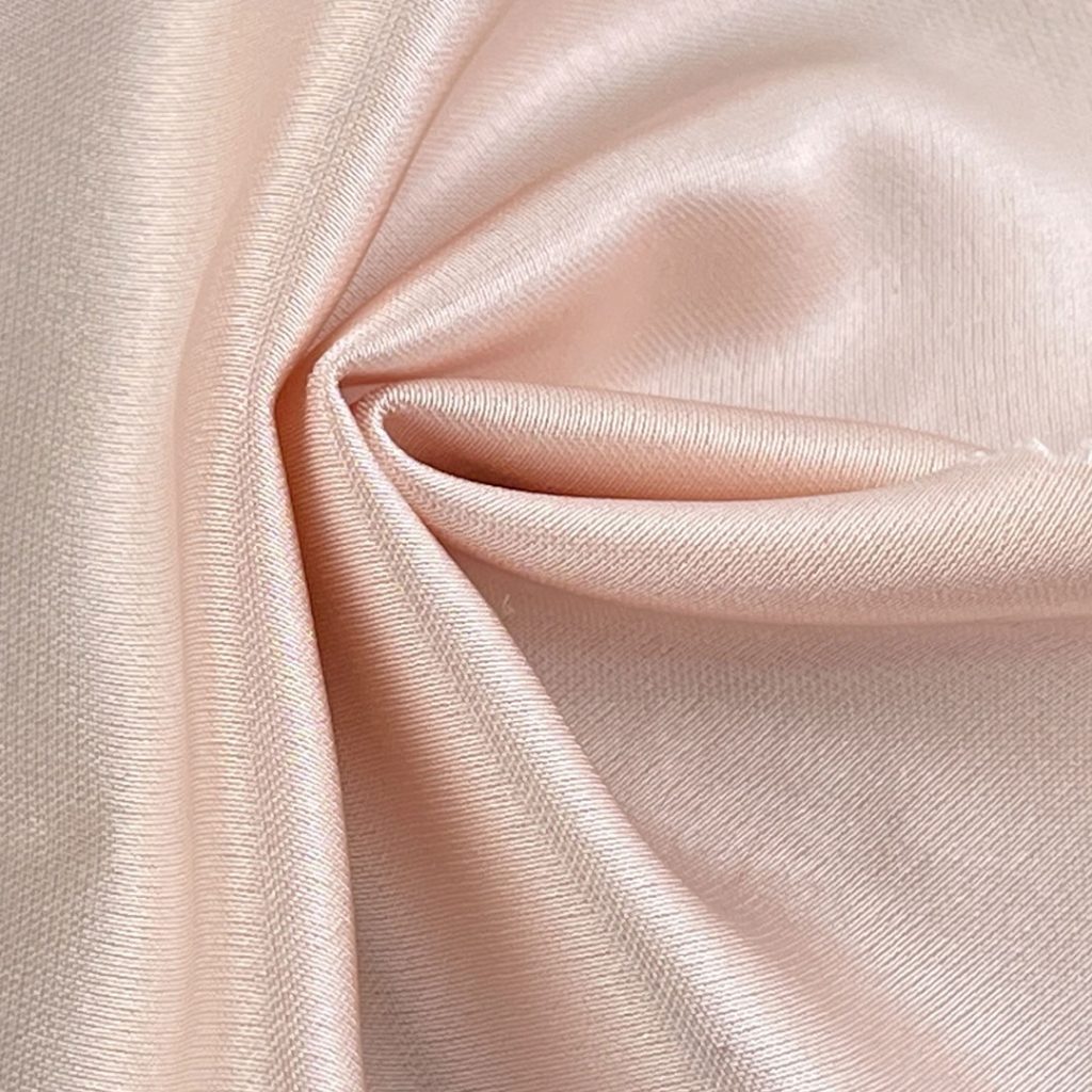 250gsm (8.8 oz) 100% Polyester Satin Glossy Smooth Hand Feel Fabric Blouse Costume A2169
