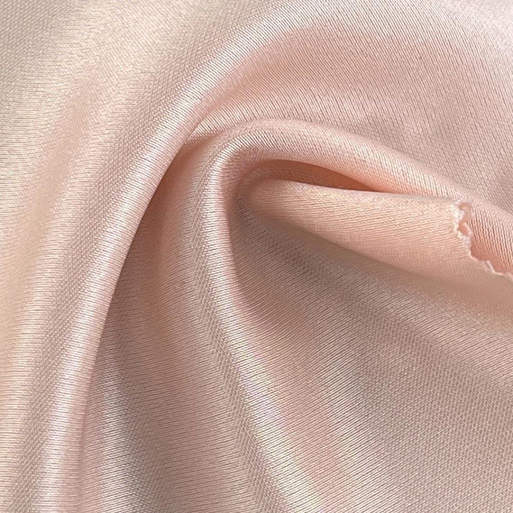 250gsm (8.8 oz) 100% Polyester Satin Glossy Smooth Hand Feel Fabric Blouse Costume A2169