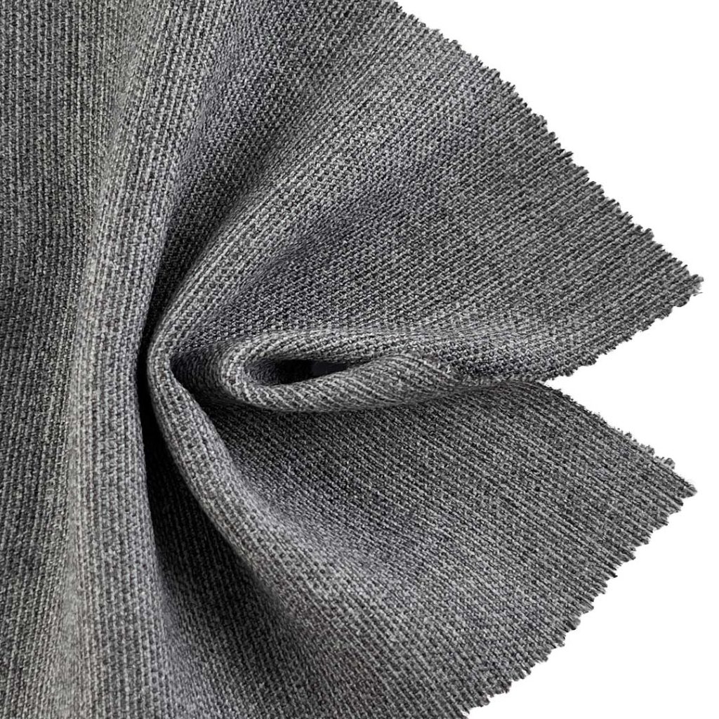 300gsm (10.6 oz) 93% Polyester 5% Viscose 2% Spandex Heather Soft Hand Feel Fabric Blazer Suit Coat A2176