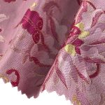 100% Polyester Brocade Ripstop Crisp Hand Feel Fabric Curtain Bed Runner A414