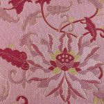 100% Polyester Brocade Ripstop Crisp Hand Feel Fabric Curtain Bed Runner A414