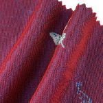 100% Polyester Brocade Ripstop Crisp Hand Feel Fabric Bed Runner Curtain Wedding Dress AA528