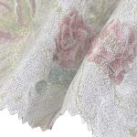 100% Polyester Brocade Ripstop Crisp Hand Feel Fabric Bed Runner Bridal Dress A618