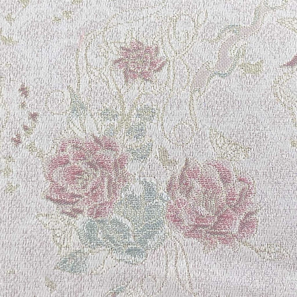 100% Polyester Brocade Ripstop Crisp Hand Feel Fabric Bed Runner Bridal Dress A618