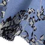 40% Cotton 60% Polyester Brocade Ripstop Crisp Hand Feel Fabric Bridal Dress Curtain A619