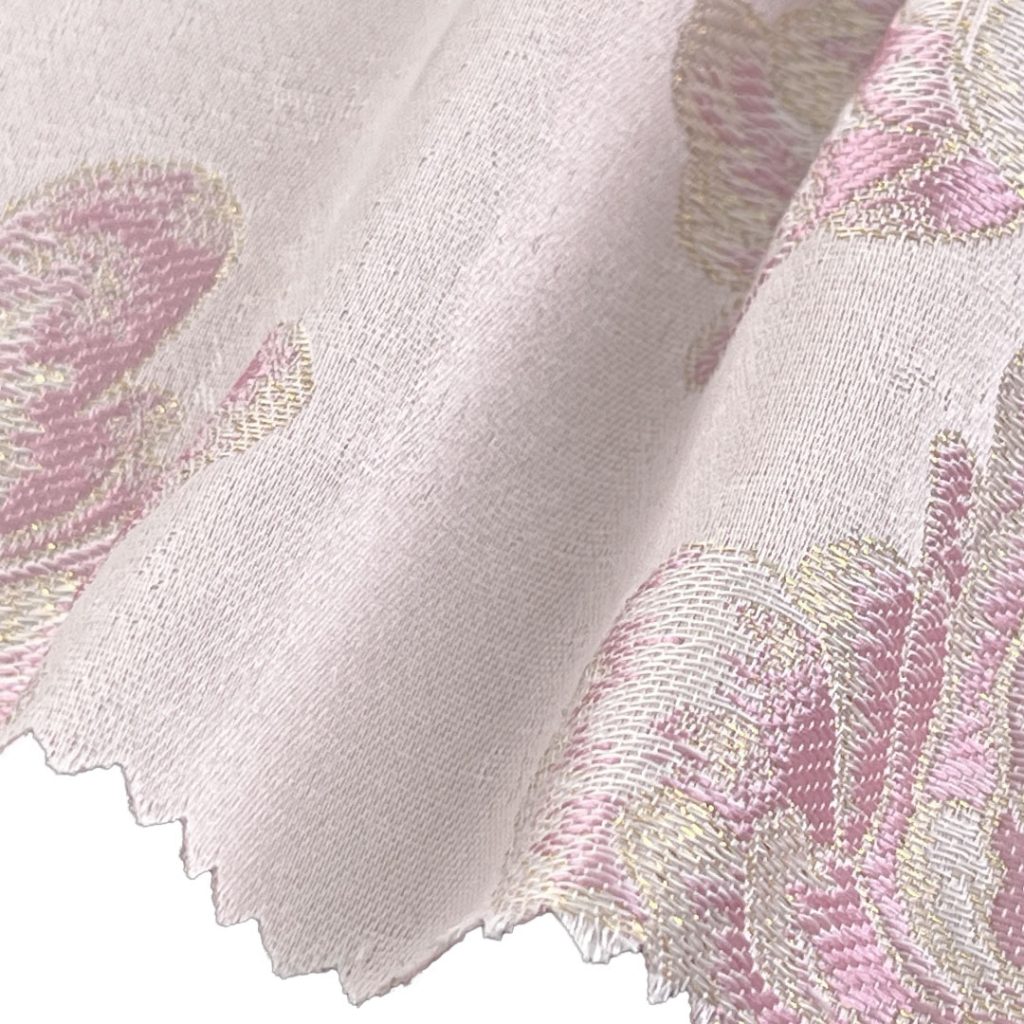 47% Tencel 23% Polyamide 30% Polyester Brocade Ripstop Crisp Hand Feel Fabric Bed Runner Table Runner A671