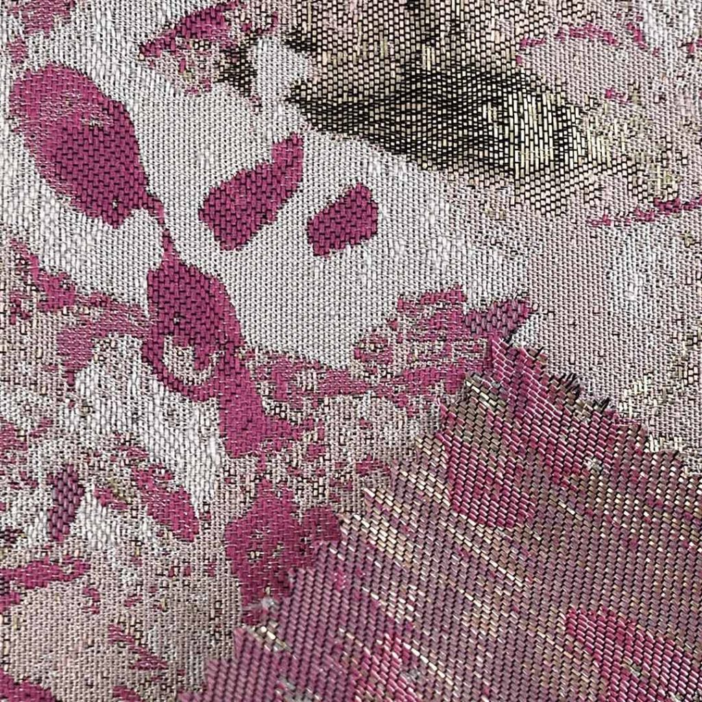 100% Polyester Brocade Ripstop Crisp Hand Feel Fabric Bed Runner Bridal Dress A678