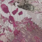 100% Polyester Brocade Ripstop Crisp Hand Feel Fabric Bed Runner Bridal Dress A678