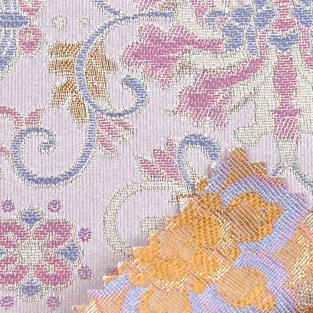 100% Polyester Brocade Ripstop Crisp Hand Feel Fabric Evening Dress Table Runner A684