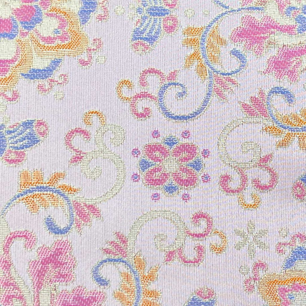 100% Polyester Brocade Ripstop Crisp Hand Feel Fabric Evening Dress Table Runner A684