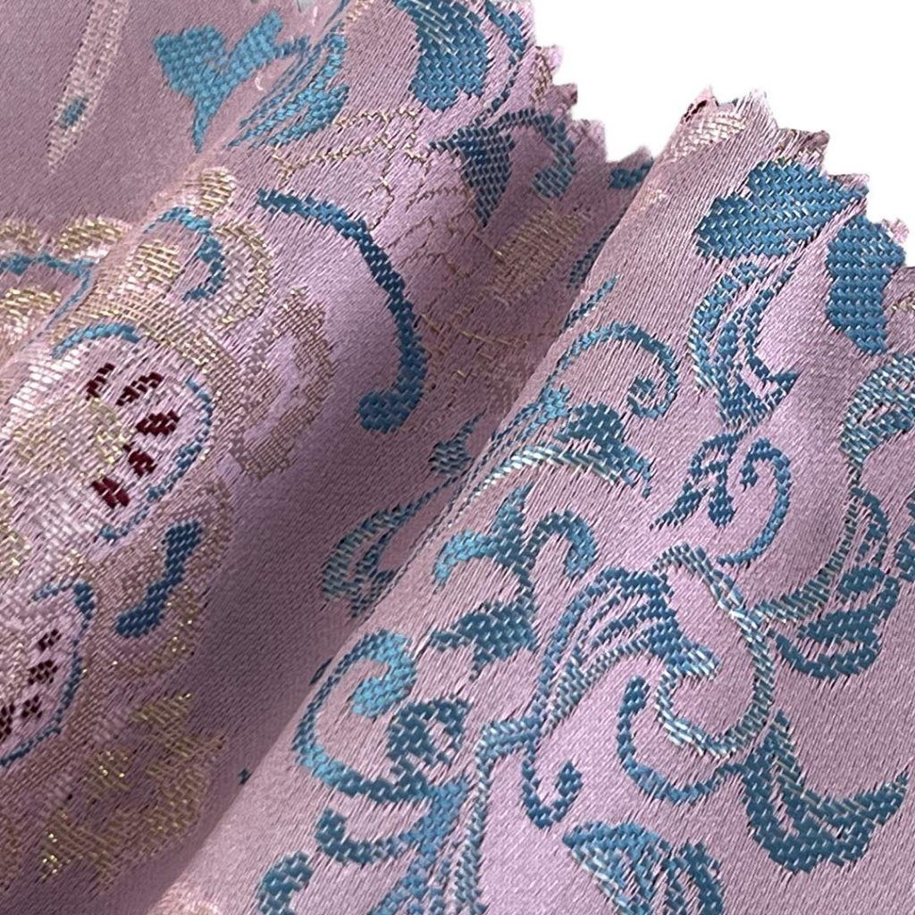 100% Polyester Brocade Ripstop Crisp Hand Feel Fabric Evening Dress Table Runner A748