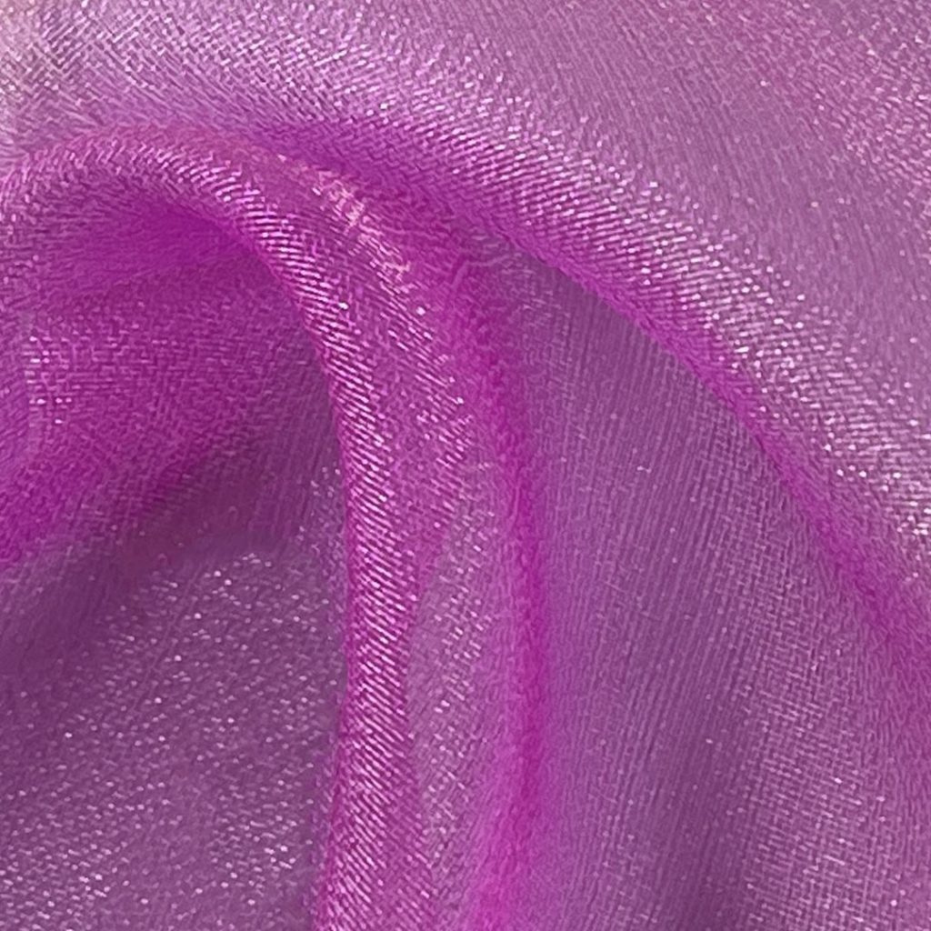 100% Polyester Organdy Glossy Translucent Fabric Skirt Blouse A829-1