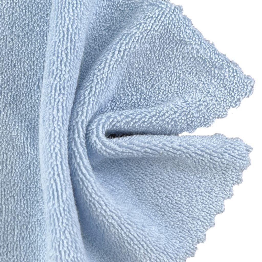 300gsm (10.6 oz) 80% Cotton 20% Polyester Towel Soft Hand Feel Fabric Hoodie Sweater A9031