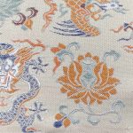 100% Polyester Brocade Crisp Ripstop Hand Feel Fabric Table Runner Bed Runner AAHY1084