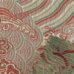 100% Polyester Brocade Ripstop Crisp Hand Feel Fabric Evening Dress Curtain C6160-3