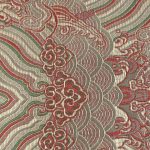 100% Polyester Brocade Ripstop Crisp Hand Feel Fabric Evening Dress Curtain C6160-3