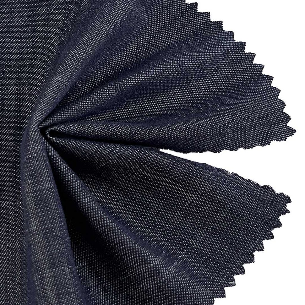 120gsm (4.2 oz) 70% Polyester 30% Viscose Denim Soft Hand Feel Fabric Leggings Pants C8808