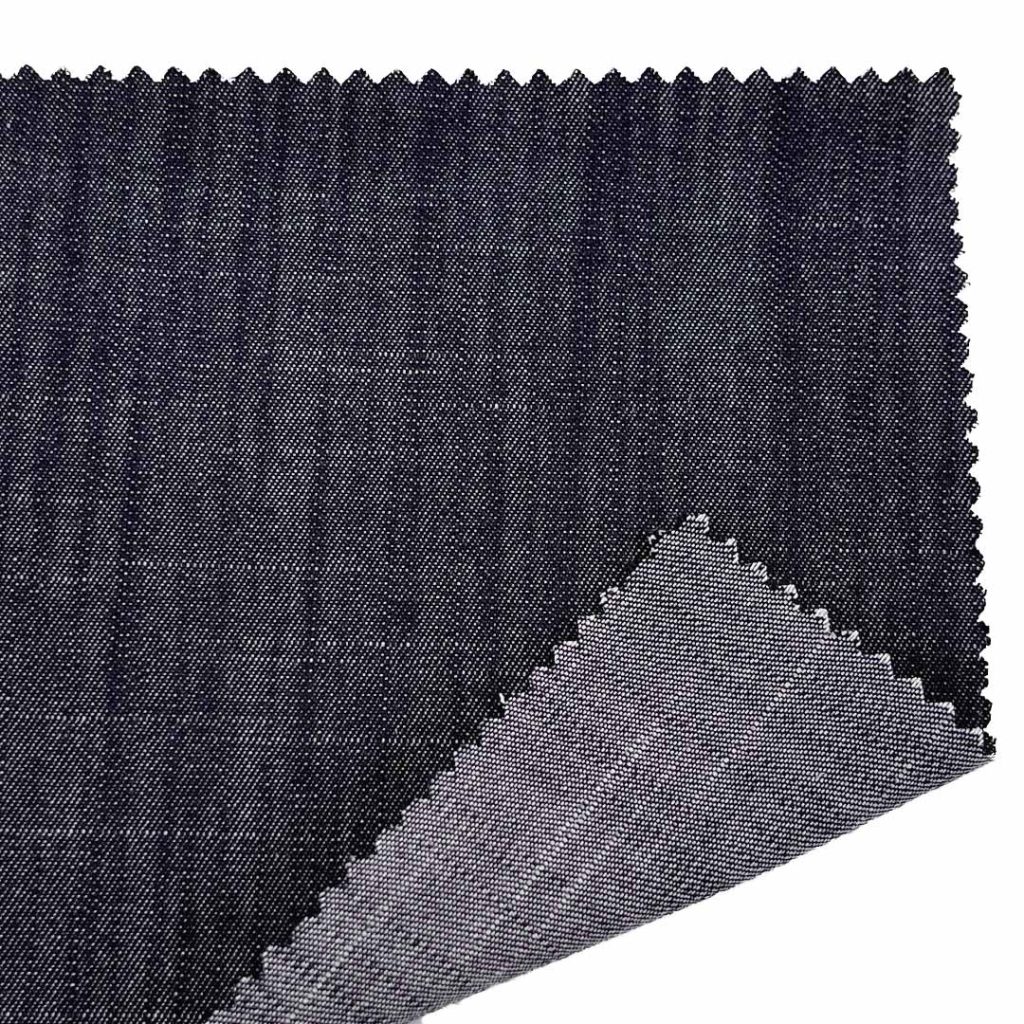 120gsm (4.2 oz) 70% Polyester 30% Viscose Denim Soft Hand Feel Fabric Leggings Pants C8808