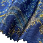 100% Polyester Brocade Ripstop Crisp Hand Feel Fabric Bed Runner Curtain Wedding Dress C9868