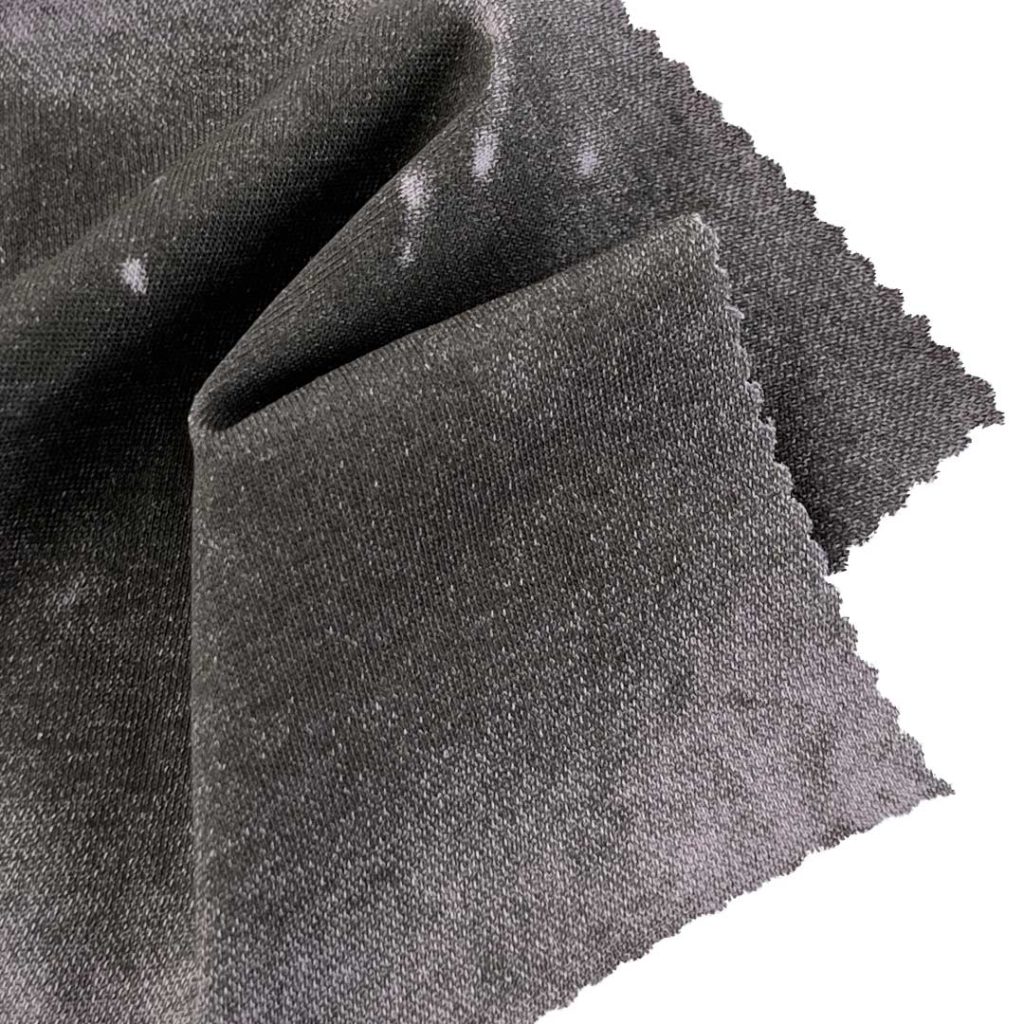 180gsm (6.3 oz) 70% Cotton 30% Polyester Single Jersey Acid Wash T-shirt Long Sleeve Shirt Streetwear CN26018