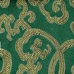 100% Polyester Brocade Ripstop Crisp Hand Feel Fabric Table Runner Curtain D012