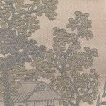 100% Polyester Brocade Ripstop Crisp Hand Feel Fabric Bed Runner Curtain D230036#