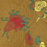 100% Polyester Brocade Ripstop Crisp Hand Feel Fabric Bed Runner Table Runner Curtain D230196#