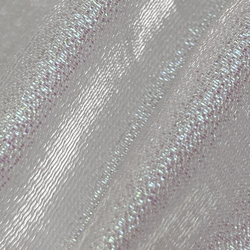 100% Polyester Organdy Glossy Translucent Fabric Blouse Dress DF01