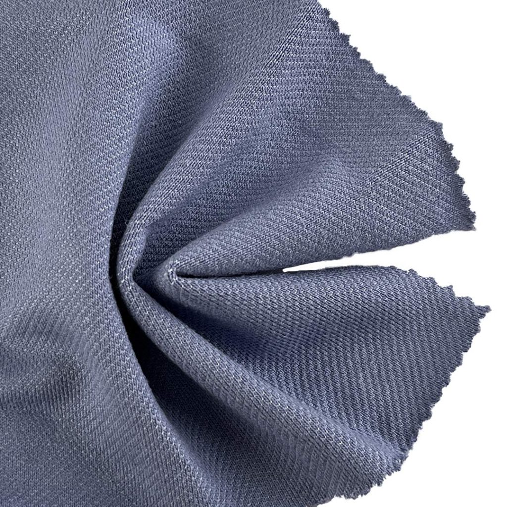 240gsm (8.5 oz) 71% Cotton 24% Polyester 5% Spandex Denim Soft Stretchy Hand Feel Fabric Pants Leggings E356-2#240G