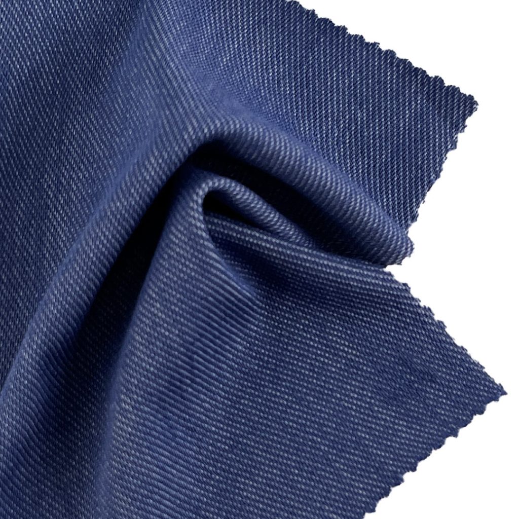 200gsm (7.1 oz) 55.2% Cotton 31% Polyester 13.8% Spandex Denim Soft Stretchy Hand Feel Fabric Pants Leggings E357-2#200G