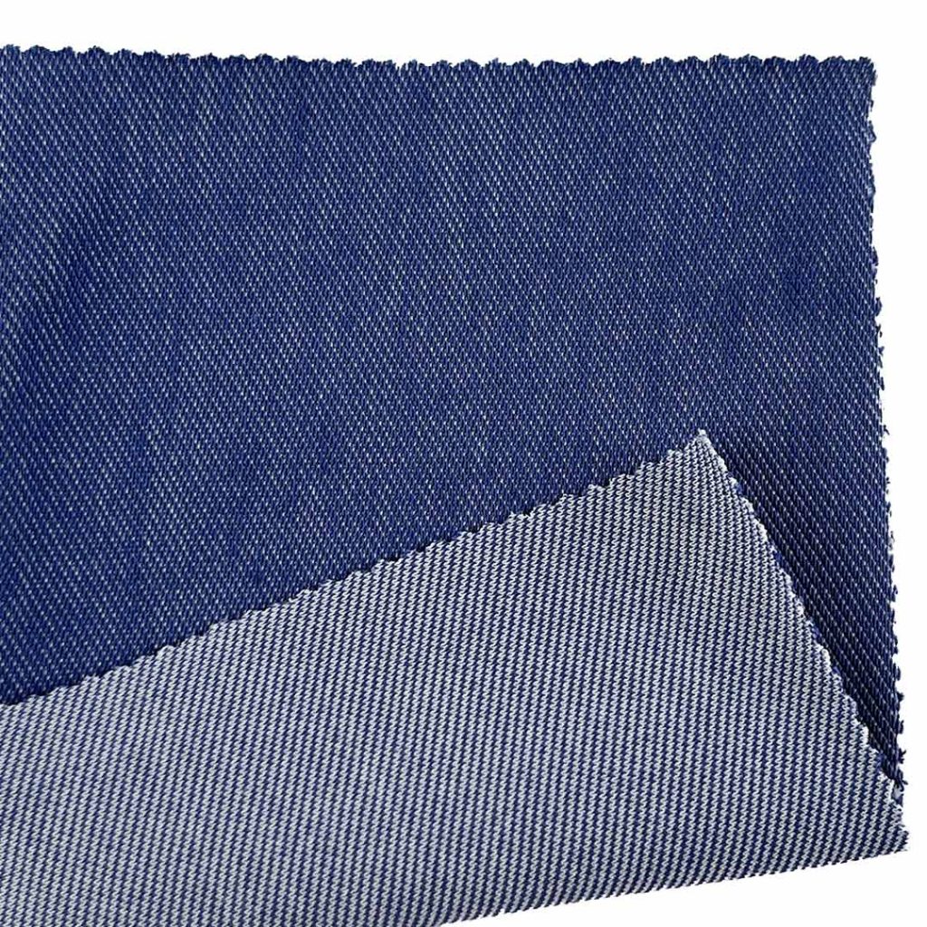 200gsm (7.1 oz) 55.2% Cotton 31% Polyester 13.8% Spandex Denim Soft Stretchy Hand Feel Fabric Pants Leggings E357-2#200G