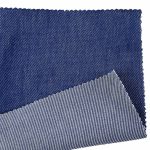 200gsm (7.1 oz) 55.2% Cotton 31% Polyester 13.8% Spandex Denim Soft Stretchy Hand Feel Fabric Pants Leggings E357-2#200G