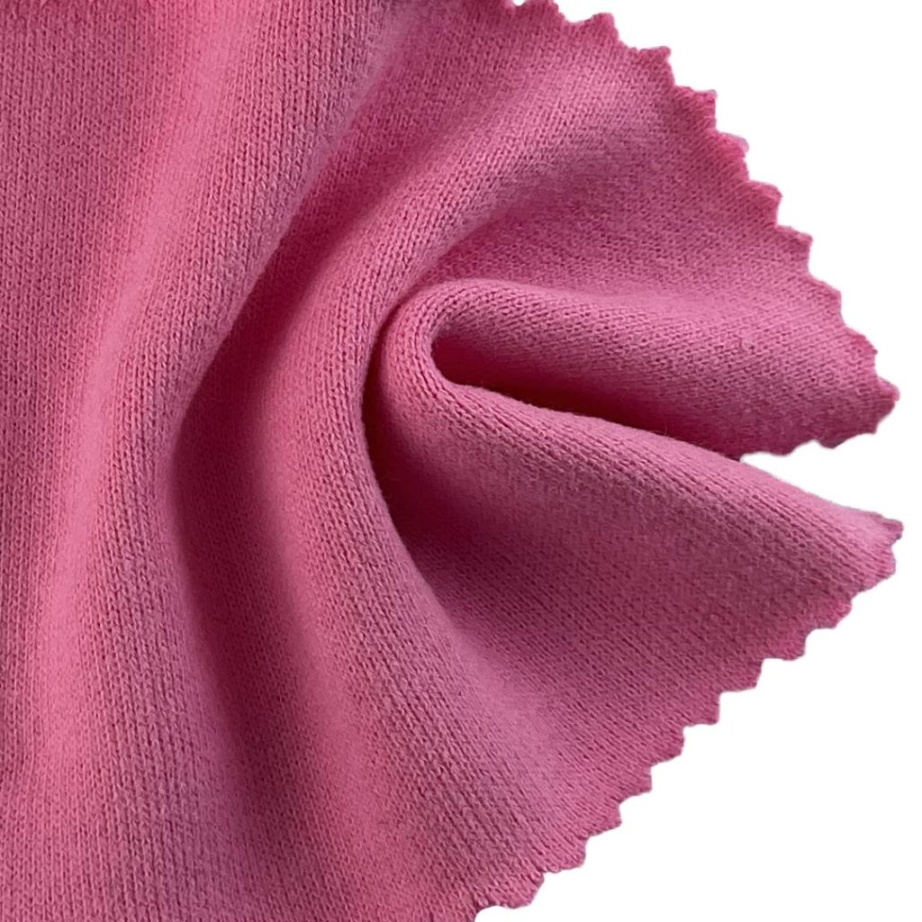 380gsm (13.4 oz) 100% Cotton Fleece Plush Soft Hand Feel Fabric Sweatshirt Jacket F10654