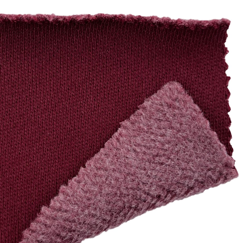 490gsm (17.3 oz) 75% Cotton 25% Polyester Fleece Plush Soft Hand Feel Fabric Sweatshirt Hoodie F10706