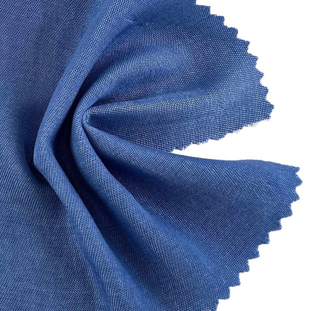 165gsm (5.8 oz) 50% Viscose 50% Polyester Denim Soft Hand Feel Fabric Leggings Pants F4310#