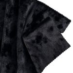 280gsm (9.9 oz) 95% Polyester 5% Spandex Crushed Velvet Plush Hand Feel Fabric Costume Evening Dress F8821