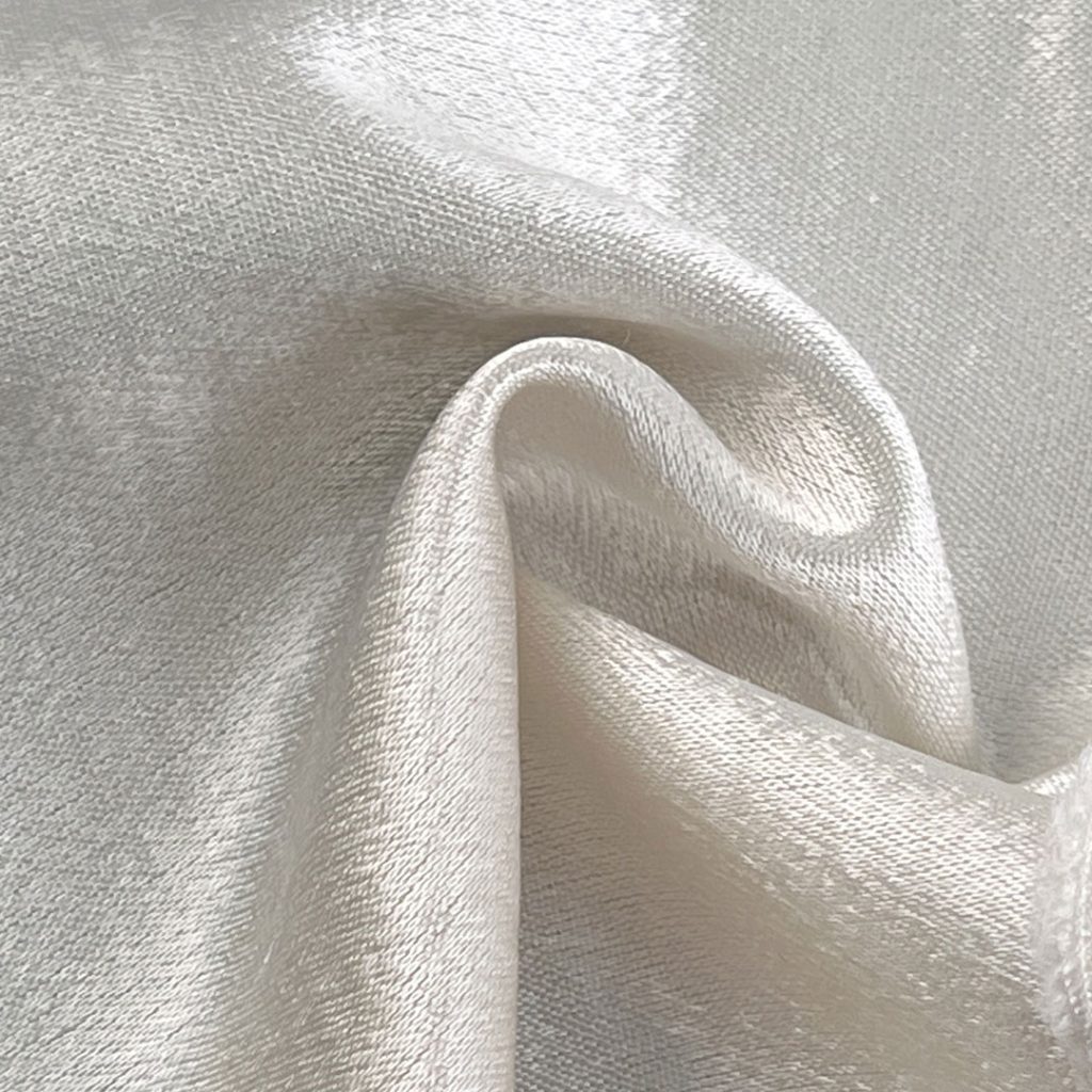 250gsm (8.8 oz) 100% Polyester Satin Glossy Smooth Hand Feel Fabric Skirt Dress FH003#