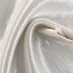 250gsm (8.8 oz) 100% Polyester Satin Glossy Smooth Hand Feel Fabric Skirt Dress FH003#