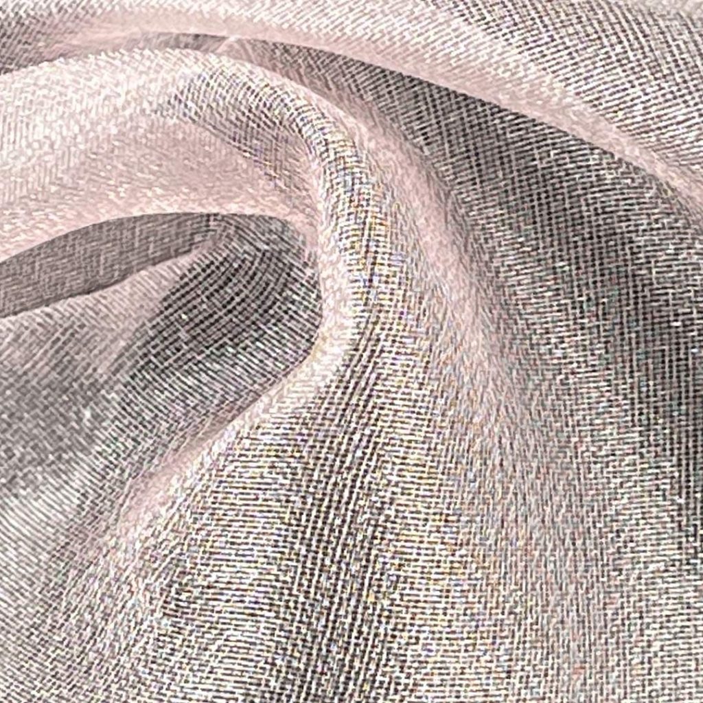 50gsm (1.8 oz) 100% Polyester Organza Glossy Translucent Fabric Evening Gown Dress Blouse GH02