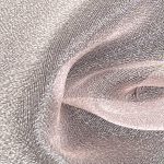 50gsm (1.8 oz) 100% Polyester Organza Glossy Translucent Fabric Evening Gown Dress Blouse GH02